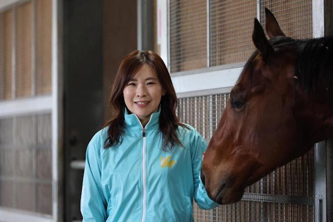 Kyoko Maekawa with Sunrise Zipangu ahead of Saudi Cup challenge