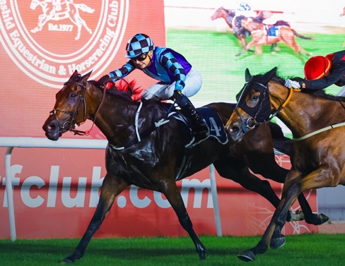 Bahrain Turf Club race action during Bahrain Race Results 21 March