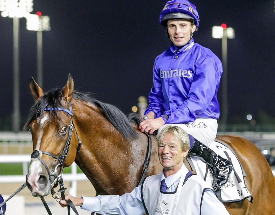 Meydan race result 28 March Ombudsman winning Dubai Turf