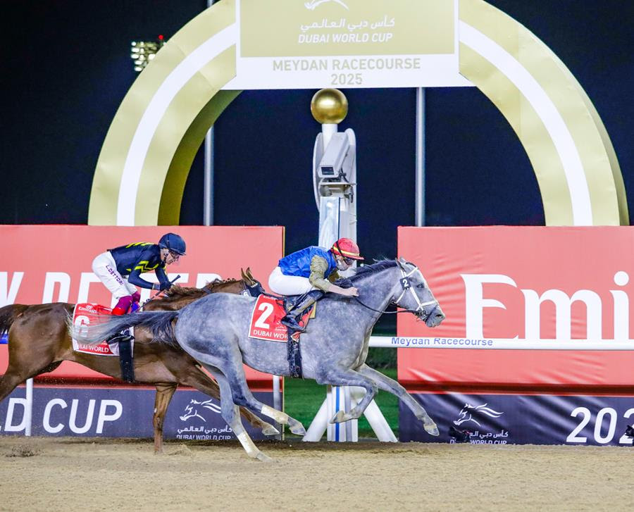 Hit Show winning at Meydan in Dubai World Cup 2026
