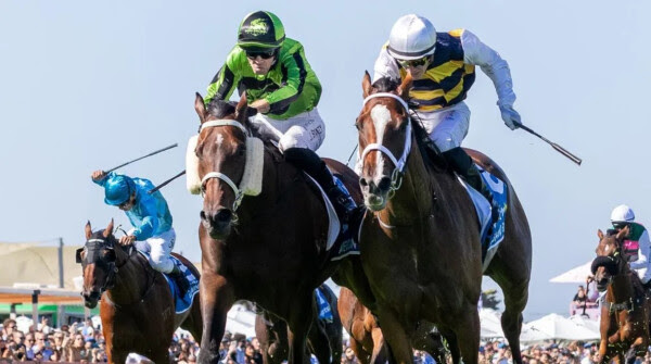 Elle Sourit Pearl Series Final: Elle Sourit winning the Pearl Series Final at Ellerslie