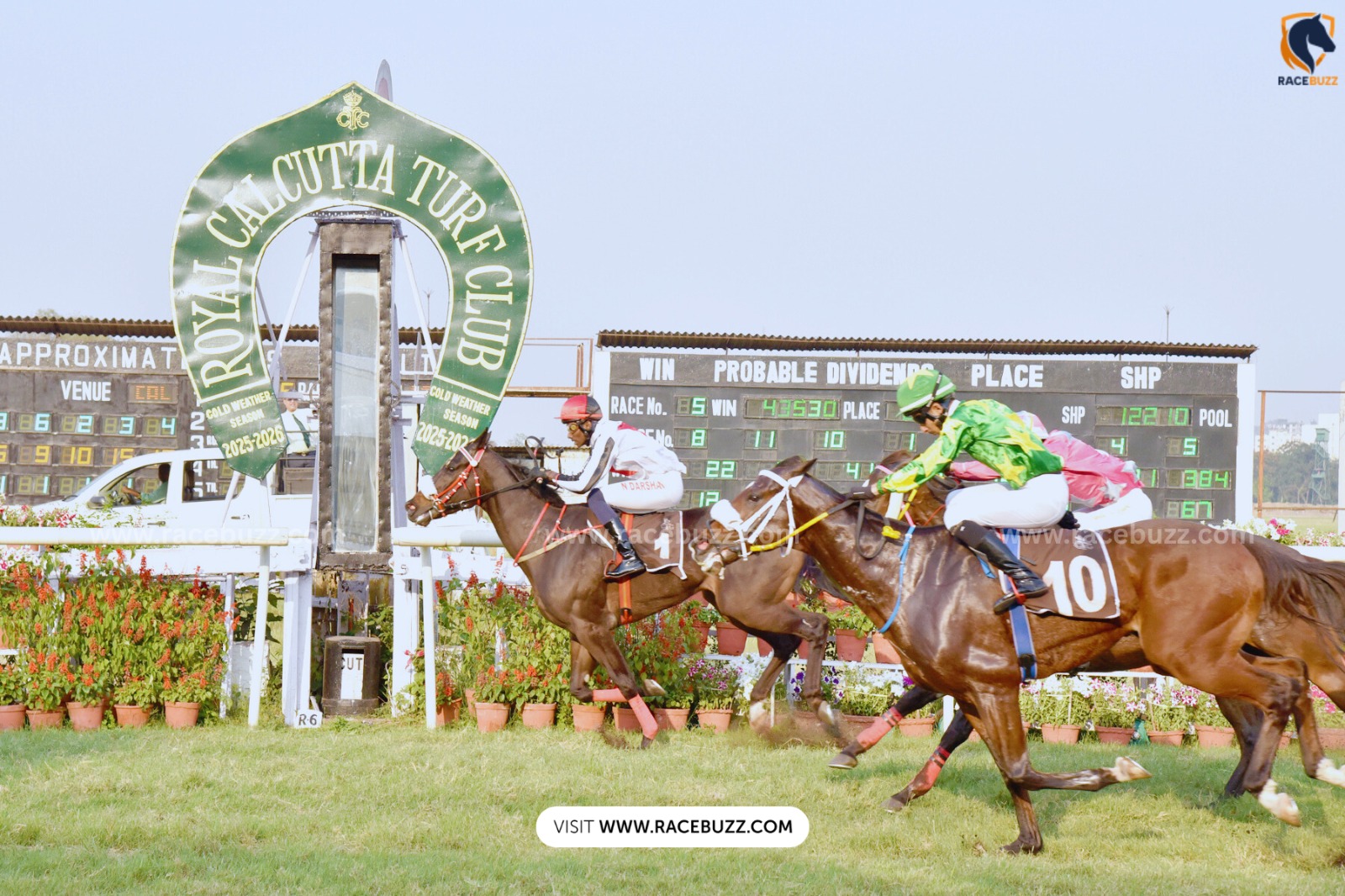 Runners competing at Royal Calcutta Turf Club during Kolkata Race Cards 5 March