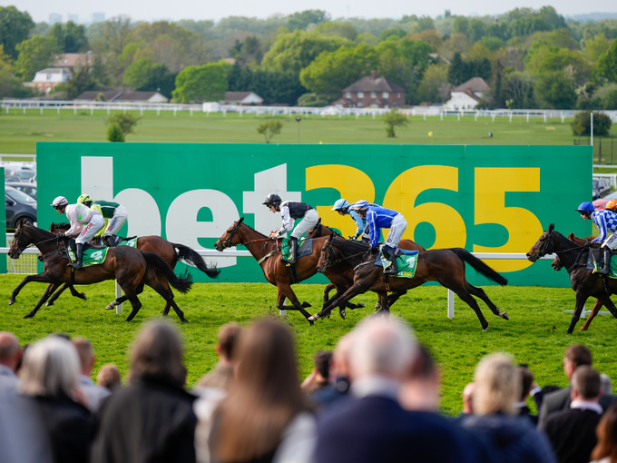 Sean Bowen celebrating champion jockey title at Sandown Park 2026