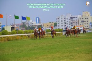 Arthisha winning The Galactica Plate – Hyderabad race result 4 April