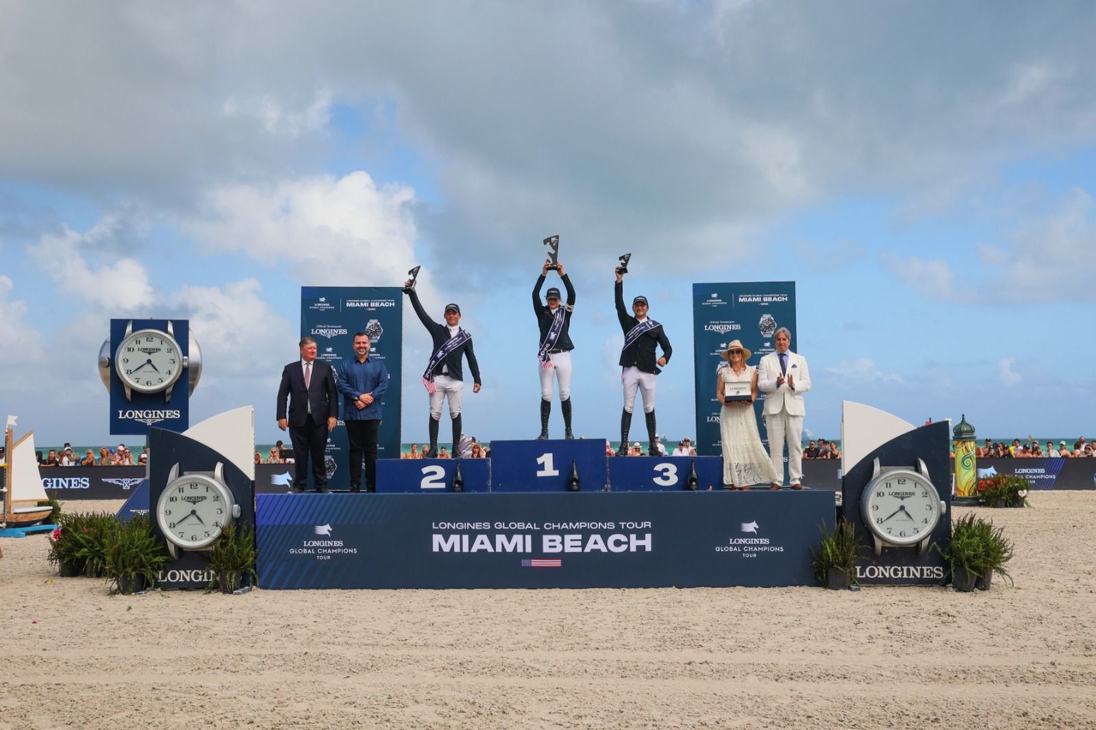 Katrin Eckermann third Miami Beach win