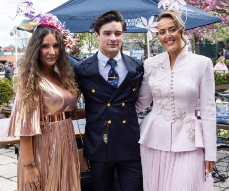 Crowd celebrating Ladies Day at Aintree Racecourse 2026 with Style Awards and racing action