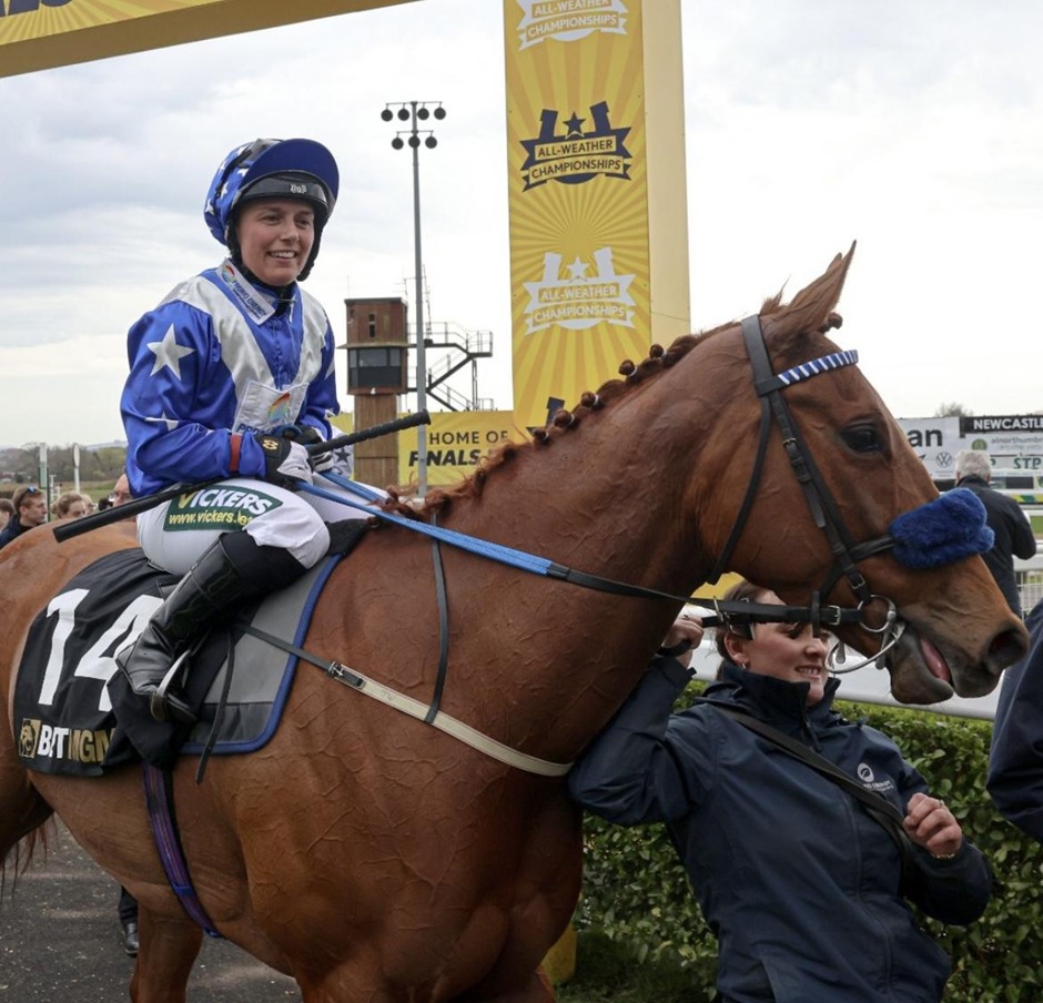 Newcastle race results 3 April all weather racing action at Newcastle Racecourse