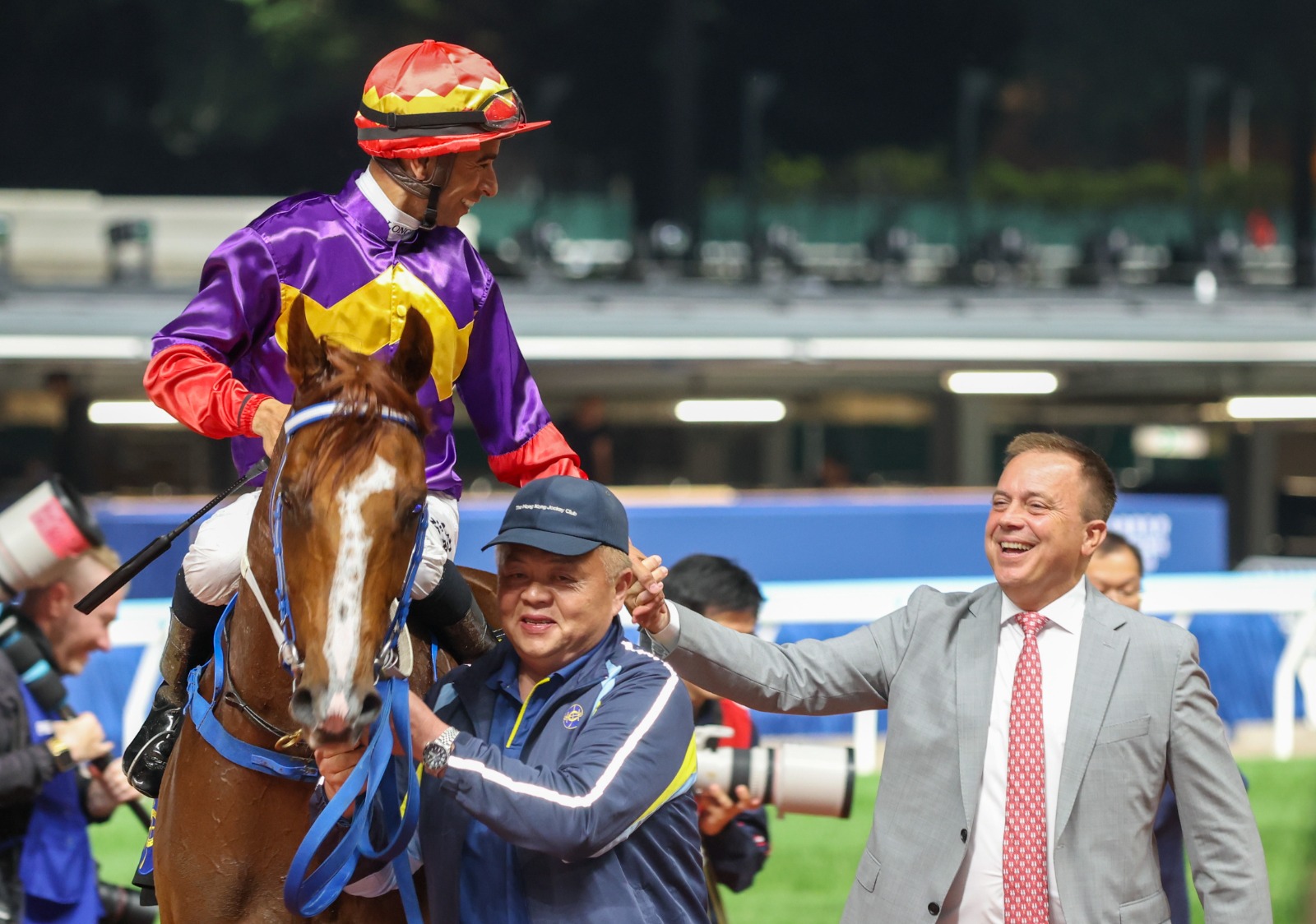 Joao Moreira returns at Happy Valley racecourse during evening meeting