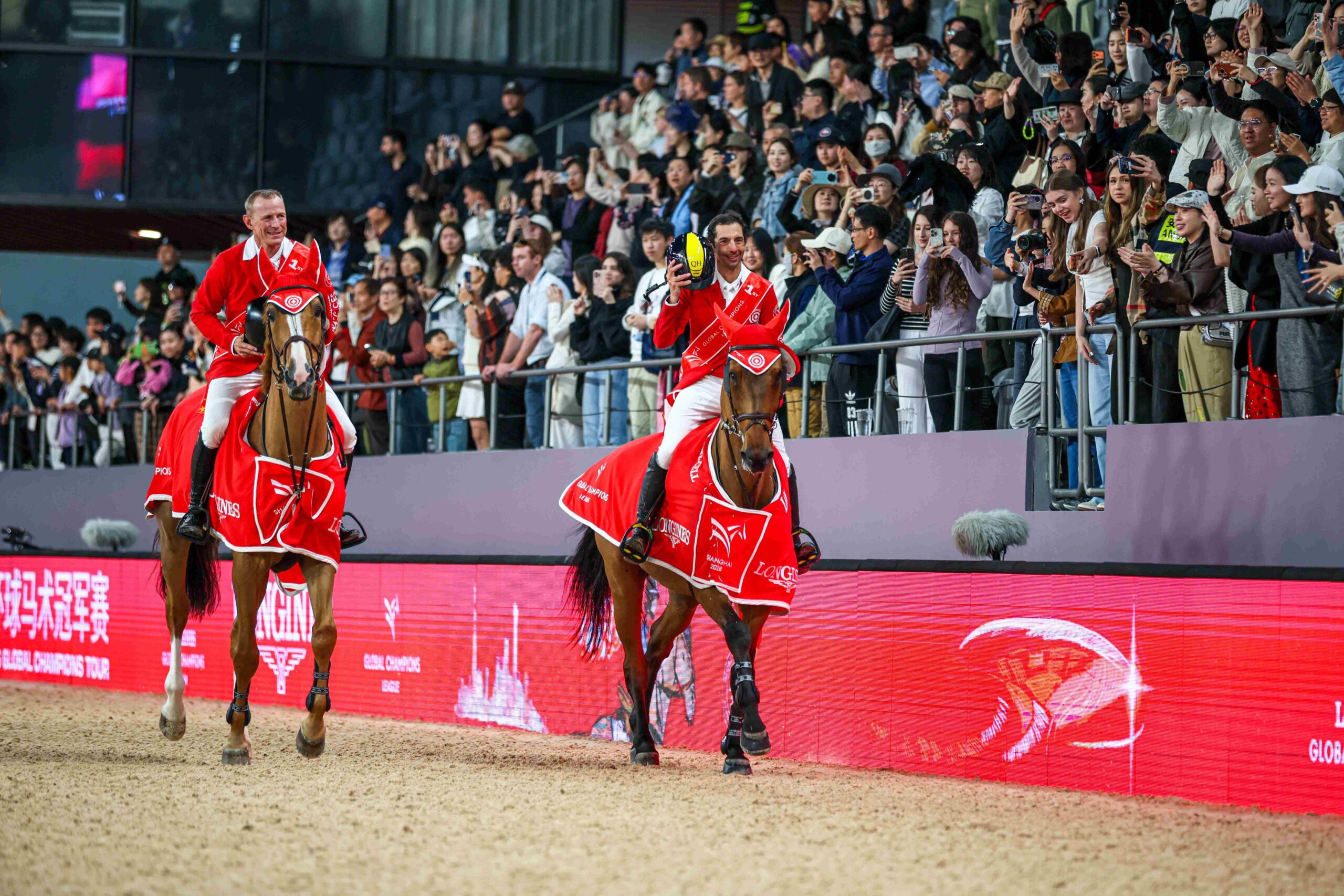 Monaco Aces competing at Shanghai Juss International Equestrian Centre during GCL Stage Three 2026
