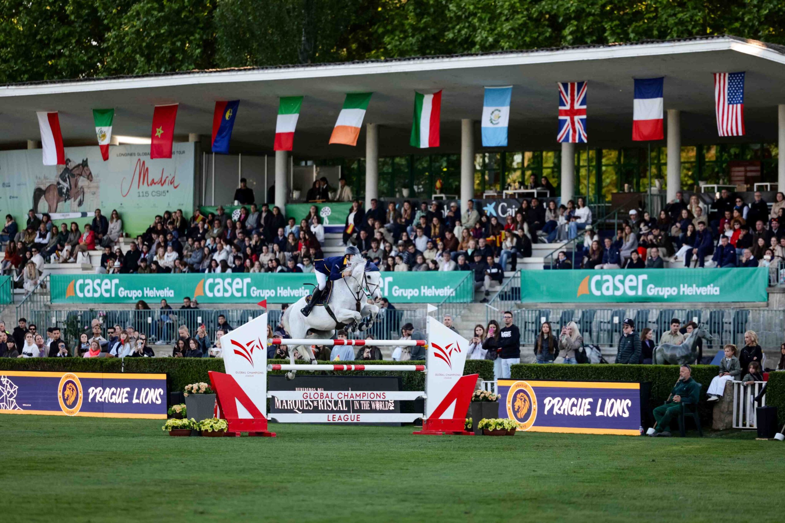 Prague Lions celebrate victory at the 2026 GCL of Madrid at Club de Campo Villa de Madrid