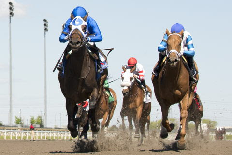 Deloraine surges late to win Belle Mahone Stakes at Woodbine