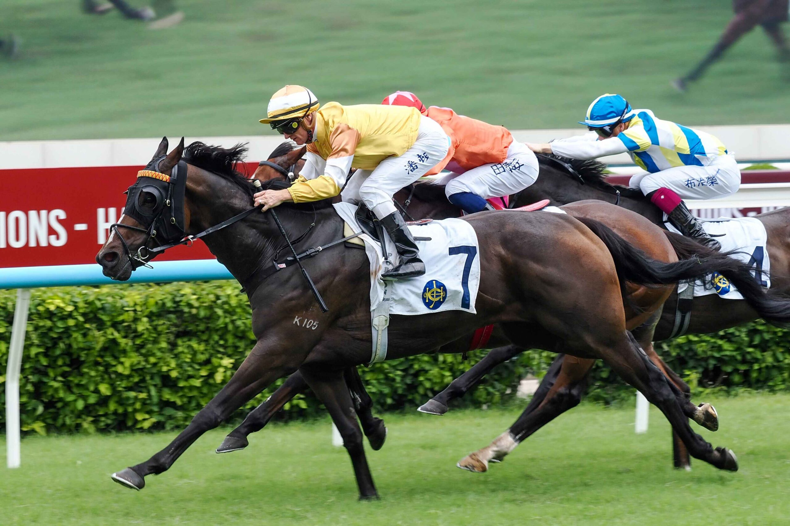 Mark Newnham prepares runners as the Hong Kong trainers’ championship race intensifies at Sha Tin.