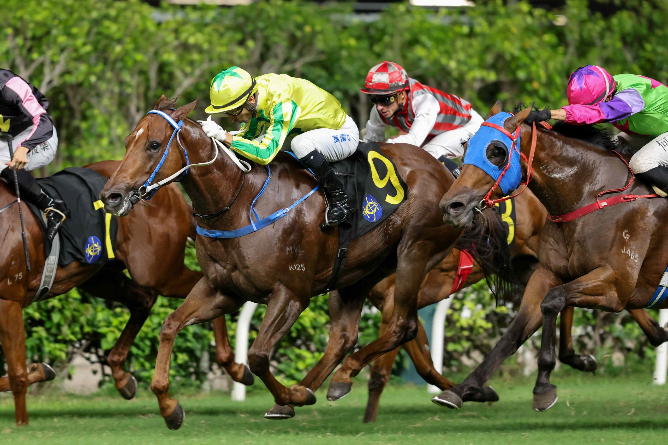 Caspar Fownes at Hong Kong racing event