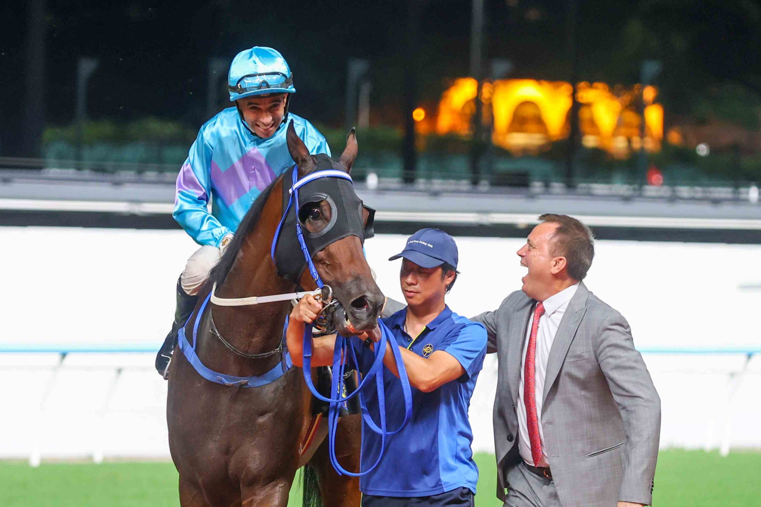 Caspar Fownes preparing for the Hong Kong trainers championship finale
