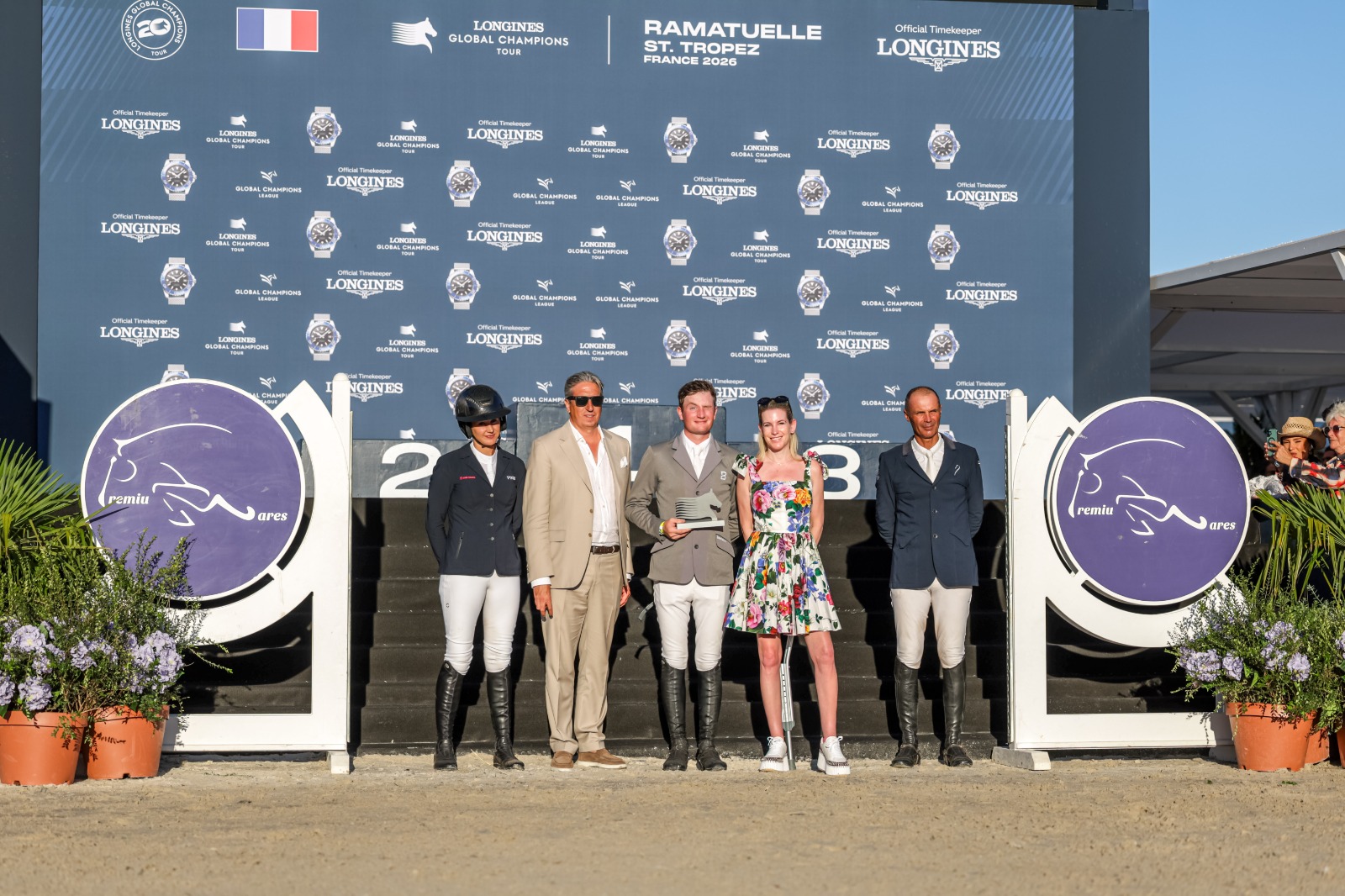 Ciaran Nallon winning LGCT St Tropez CSI5* Jump-Off aboard Megalon K