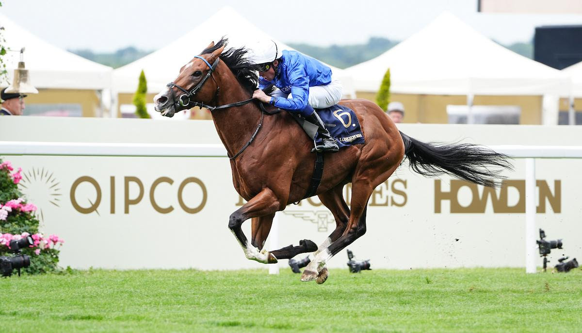 Ombudsman powers clear to win the Prince of Wales’s Stakes at Royal Ascot
