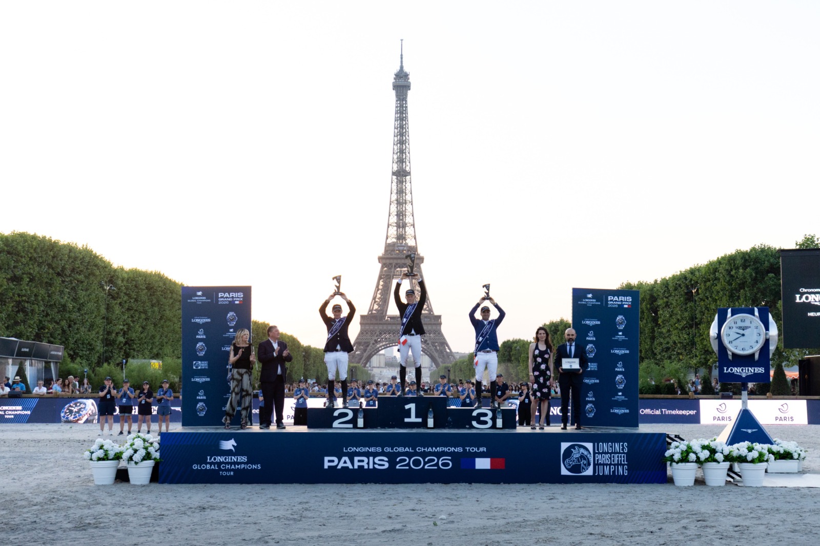 Max Kühner riding EIC Up Too Jacco Blue during LGCT Grand Prix of Paris 2026