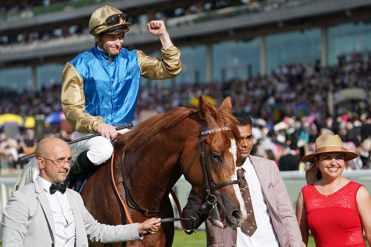 Lost Boys winning the Golden Gates Stakes at Royal Ascot