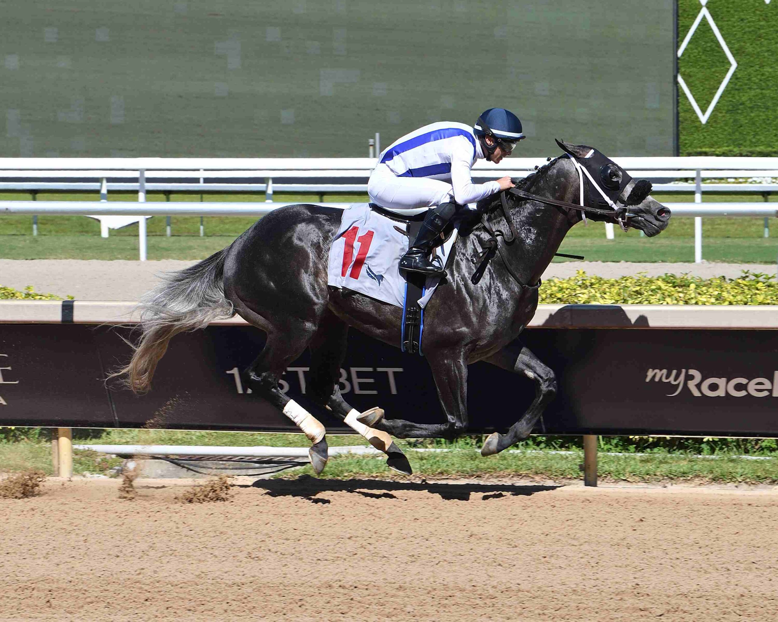 Azam returns to Gulfstream Park for Sunday's one-mile contest.