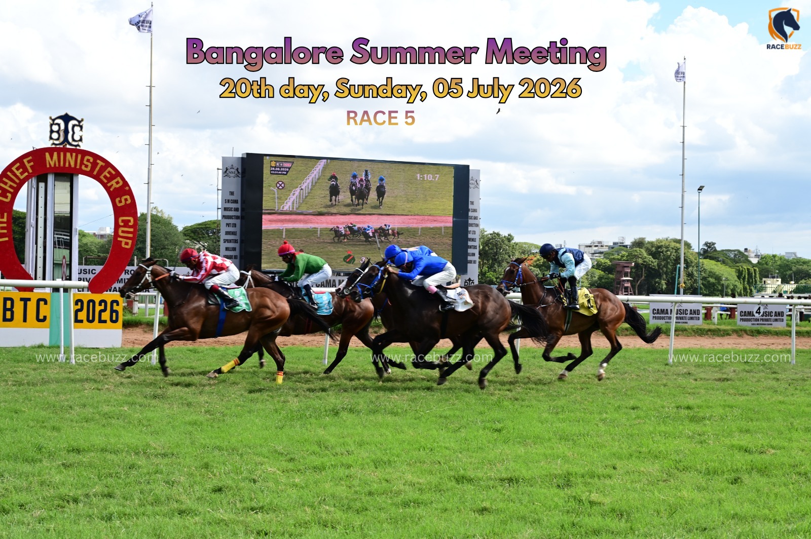 Bangalore race result 5th July - MANDATE wins The Galilee Plate at BTC