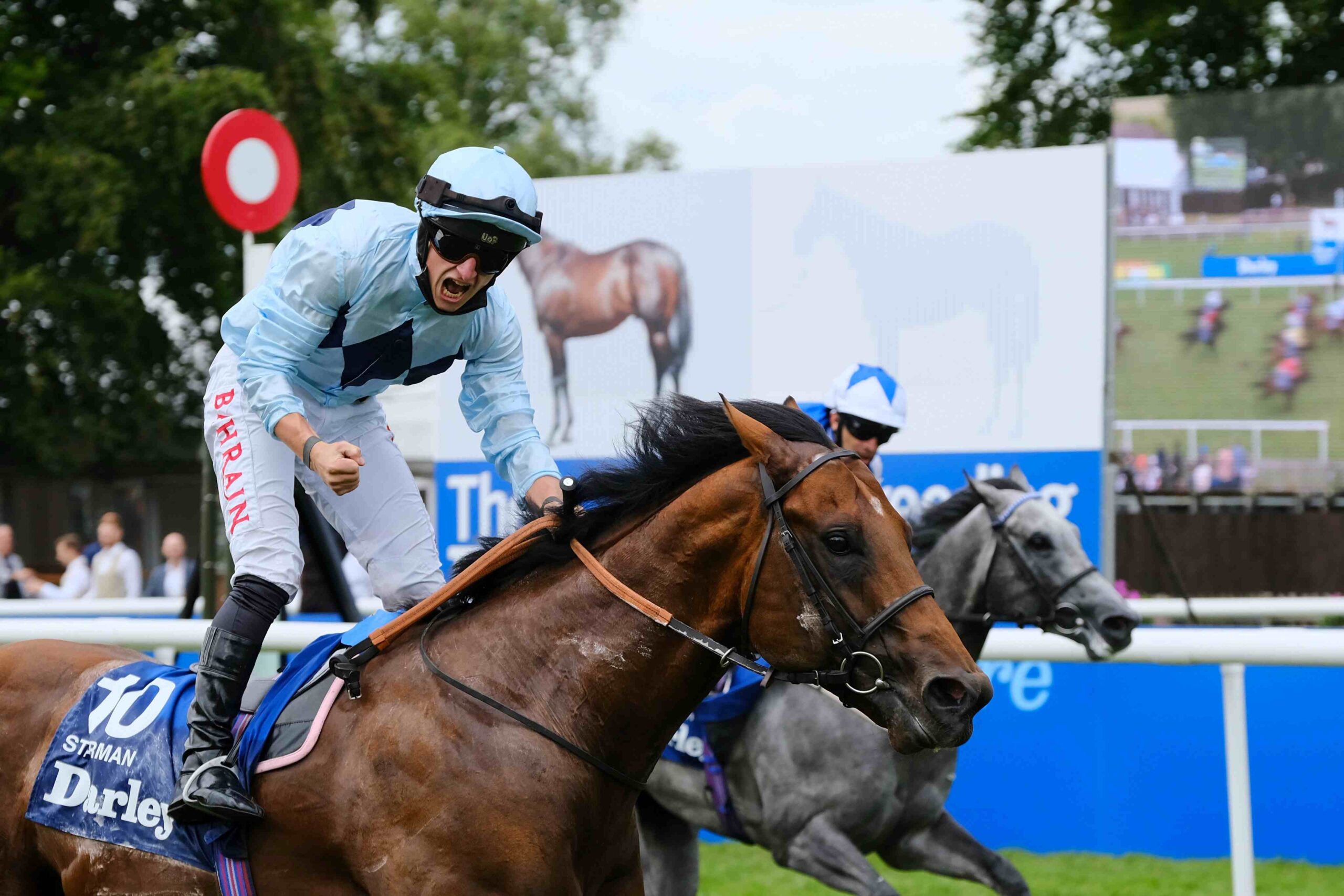 Al Hudaiba wins the Superlative Stakes at Newmarket July Festival 2026