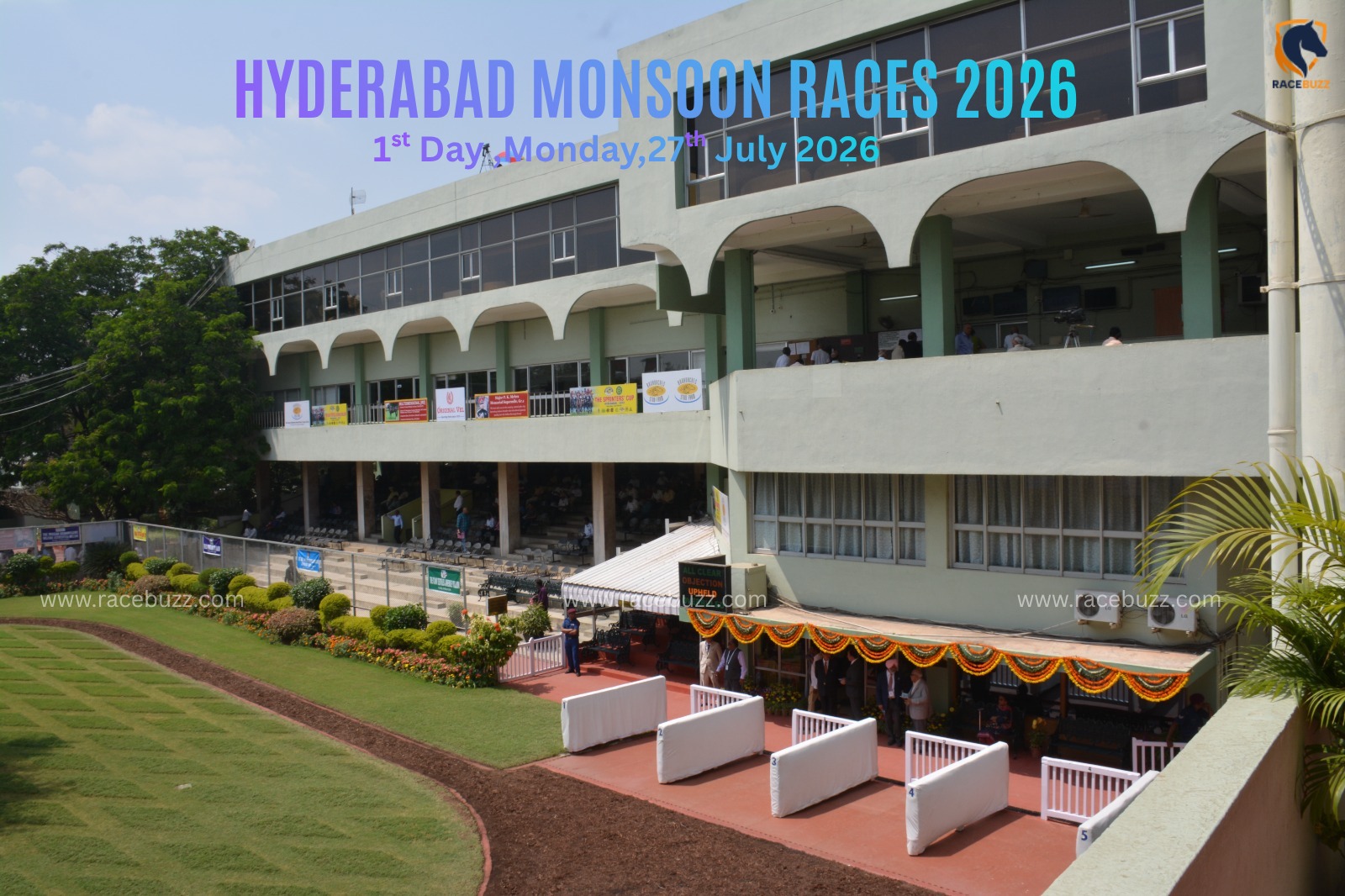 Catch The Worm wins the Salar Jung Trophy during the Hyderabad Monsoon Races 2026 at Hyderabad Race Club on 27 July 2026.