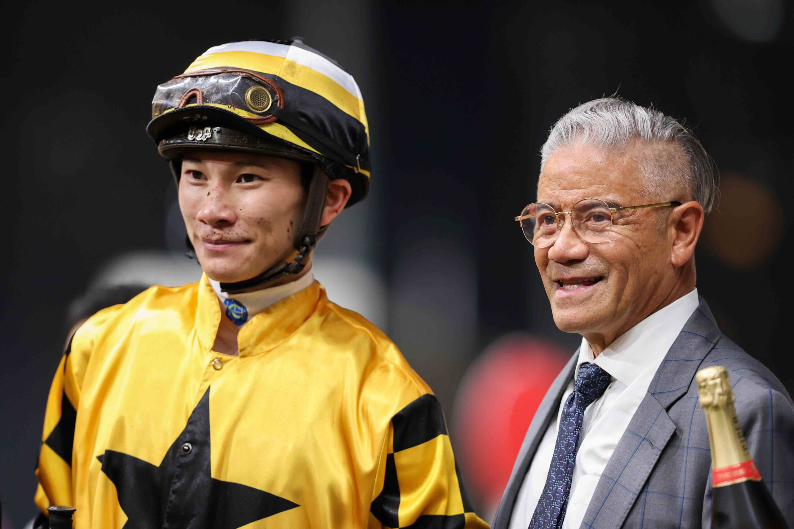 Jerry Chau prepares for eight rides during the Happy Valley race meeting as he leads the Tony Cruz Award standings.