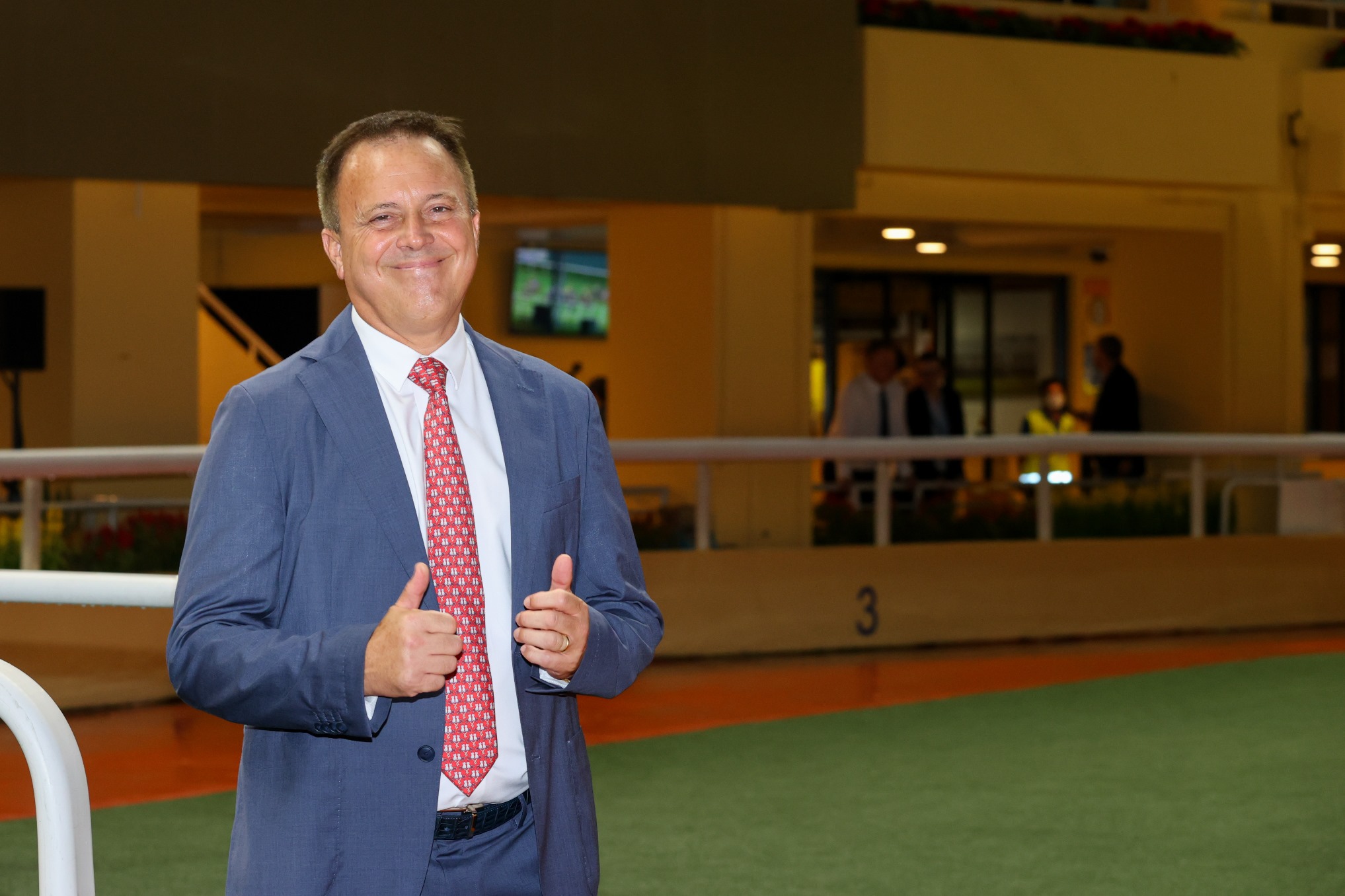 Hong Kong trainers championship standings led by Caspar Fownes