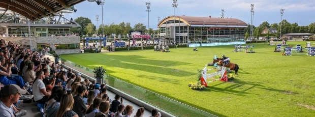 GCL team show jumping action at Valkenswaard
