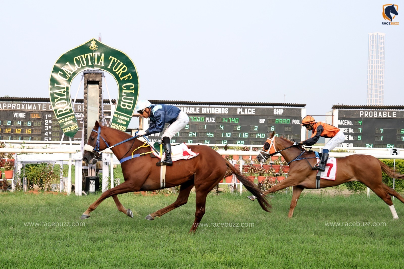 Calcutta Racecards 26 August at Royal Calcutta Turf Club