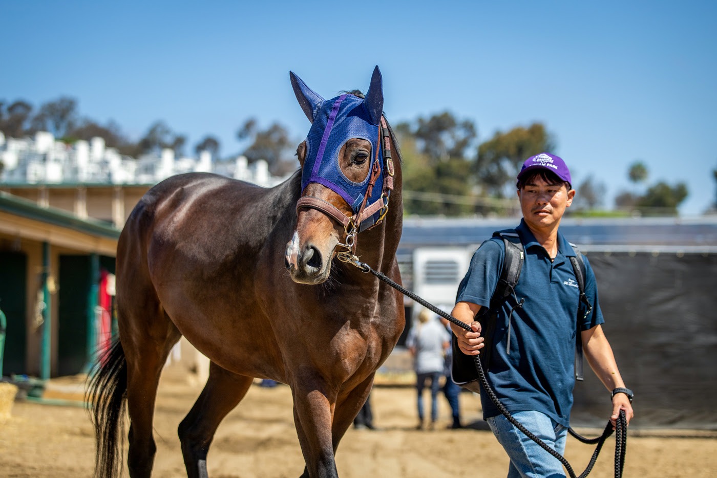 Finger prepares for the 2026 Pacific Classic at Del Mar