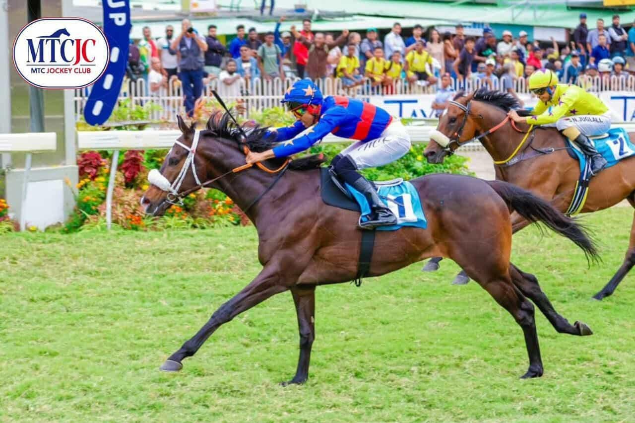 K Mukesh Kumar Mauritius victory with We Have Touchdown in Duraco Ltée Trophy