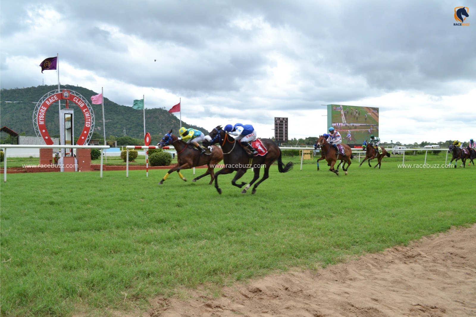 Mysore Race Results 3 September showing the seven-race meeting