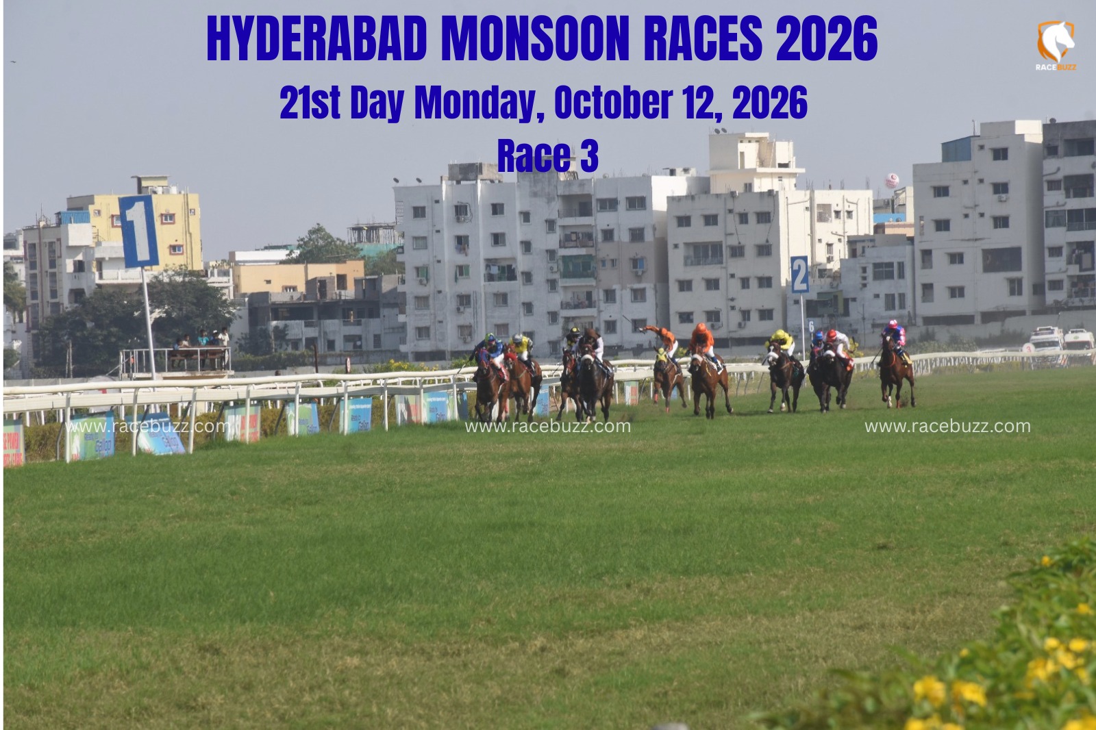 Concordia wins The Saddle Up Plate at Hyderabad Race Club during Hyderabad Monsoon Races 2026