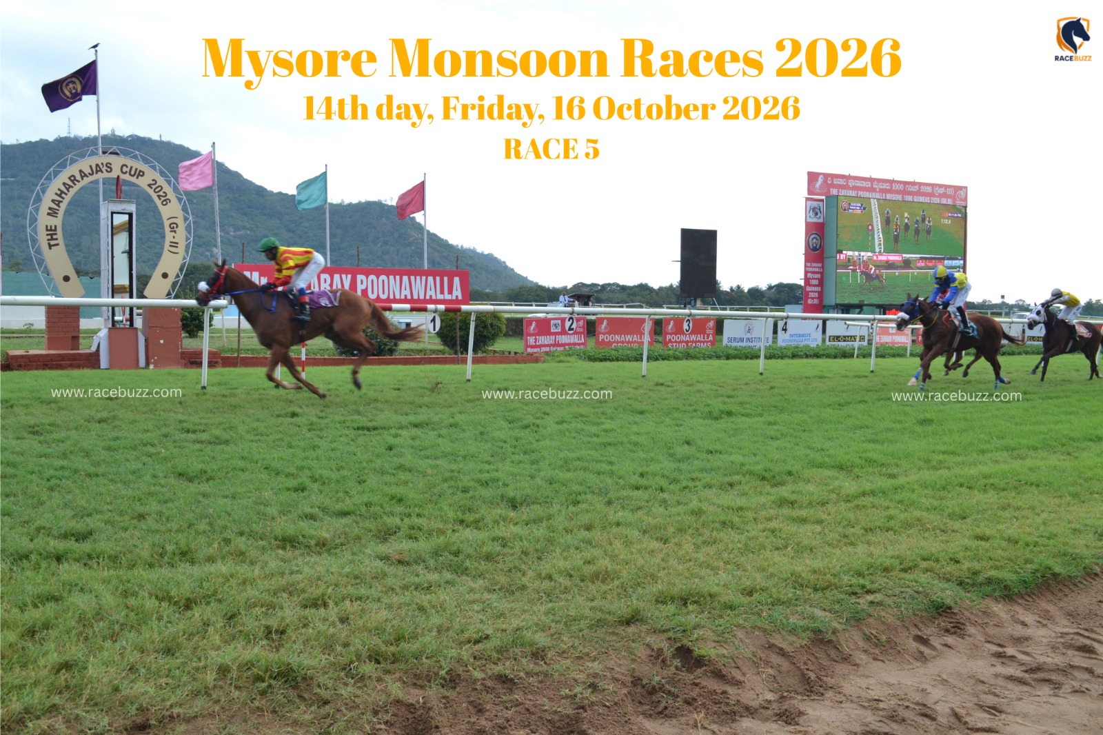 Grizzly wins The A. R. Subramanya Raj Urs Memorial Trophy at Mysore Race Club on 16 October 2026