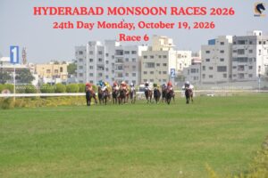 Farsiris wins The Nijinsky Plate (Div II) at Hyderabad Race Club on October 19, 2026