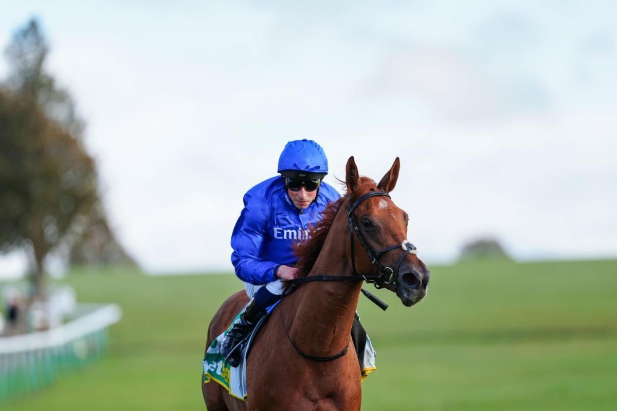 Musical Times wins the Newmarket Fillies’ Mile under William Buick