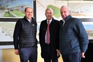 Construction progress on Ireland’s second all-weather racing track at Tipperary Racecourse