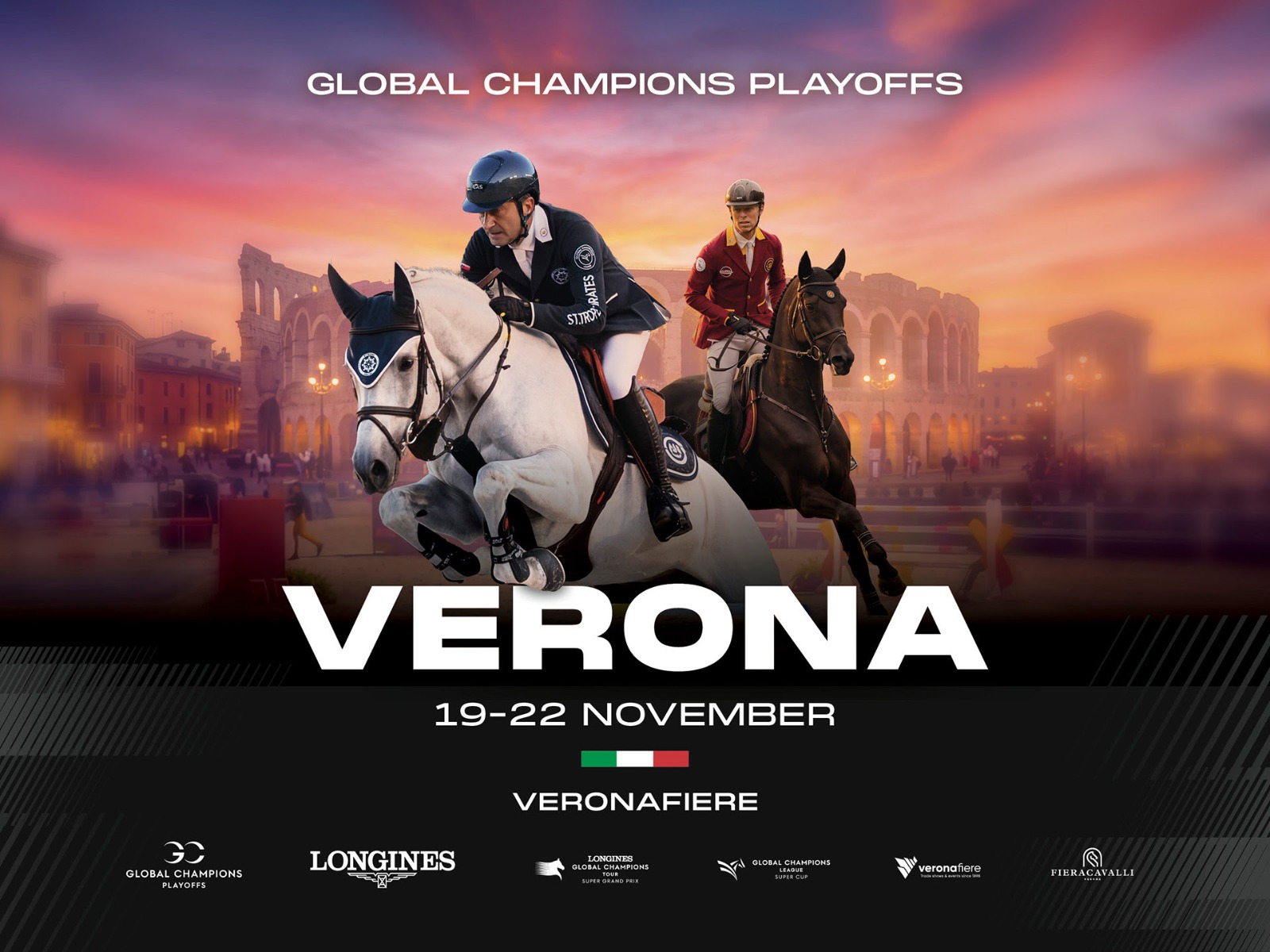 GC Playoffs Verona 2026 show jumping season finale at Veronafiere Exhibition Centre