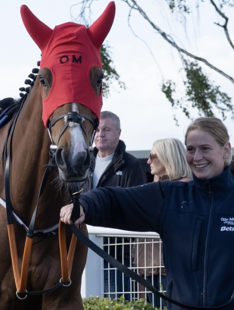 Hereford racecourse during the Jump racing meeting on 26 October 2026