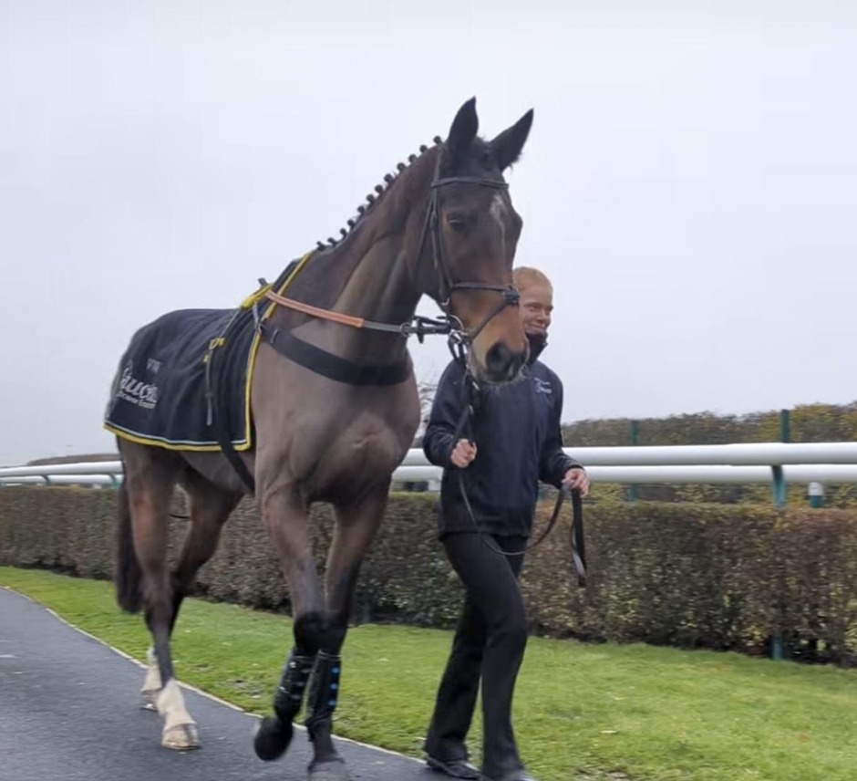Huntingdon racecourse ahead of the Jump racing meeting on 28 October 2026