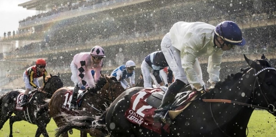 Fontainebleau racecourse ahead of the horse racing meeting on 29 October 2026