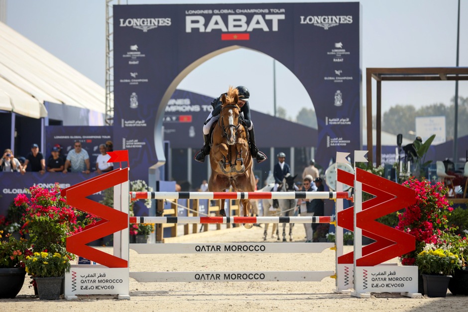 Abdel Saïd and international riders at Longines Global Champions Tour Rabat 2026