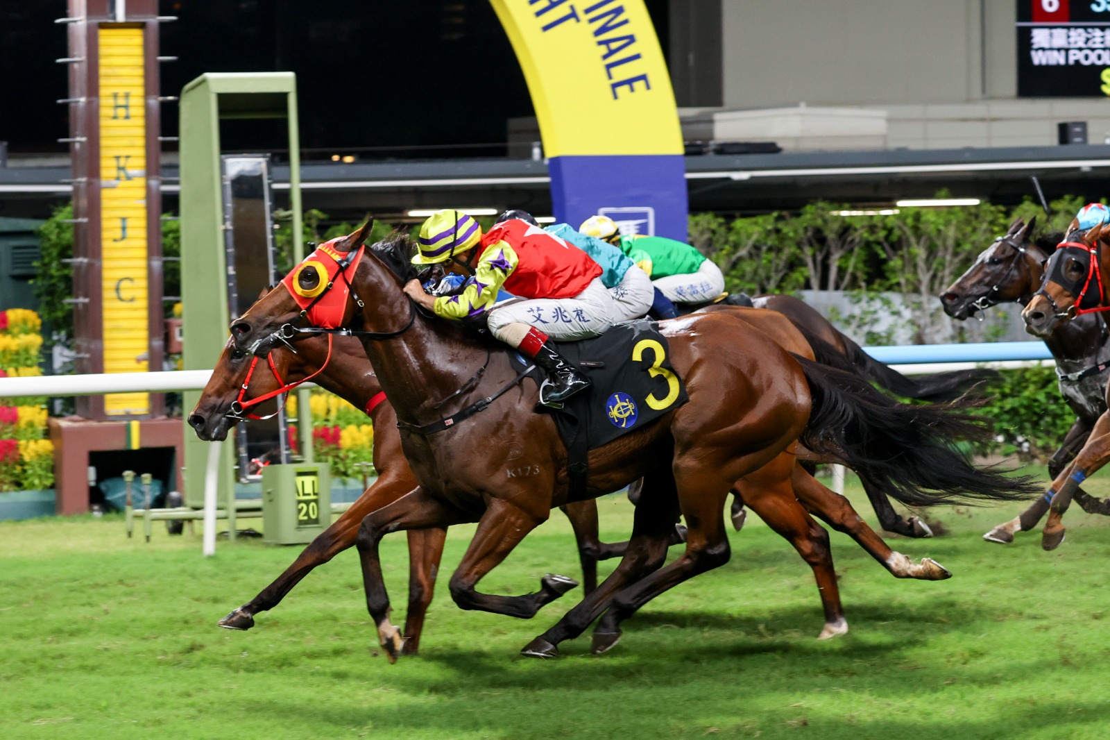 Lukfook Jewellery Premier Bowl at Sha Tin featuring Crimson Flash