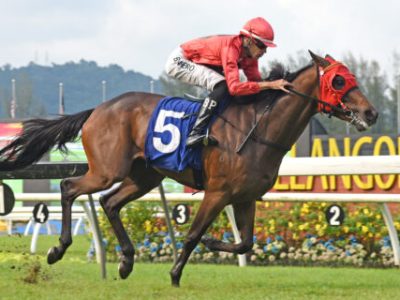 Banker’s Kingdom winning the Supreme B event at Sungai Besi