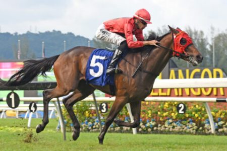 Banker’s Kingdom winning the Supreme B event at Sungai Besi