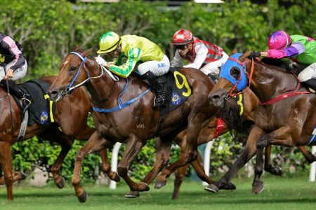 Caspar Fownes at Hong Kong racing event