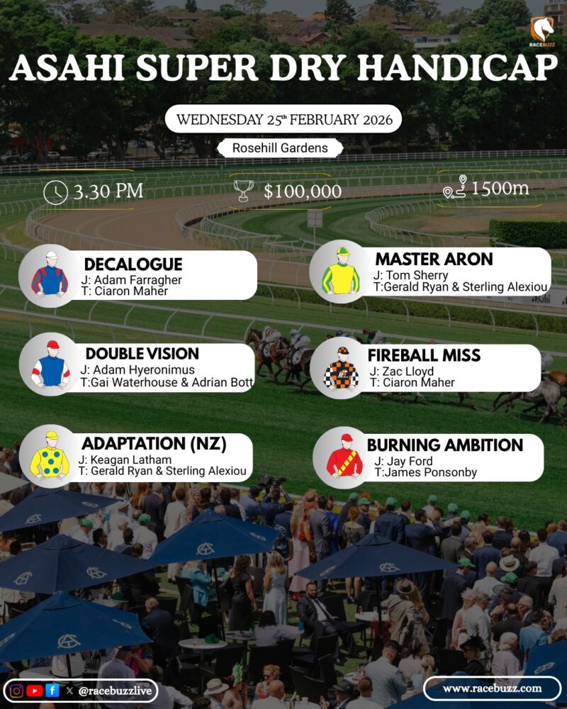 Image for the Tweet beginning: The spotlight turns to Rosehill