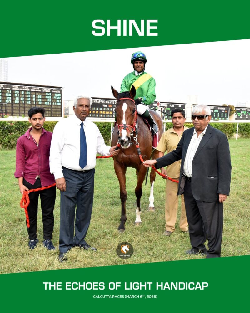 Image for the Tweet beginning: 💫SHINE sparkled over the 1200m